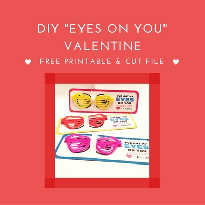 DIY Valentine with FREE printable