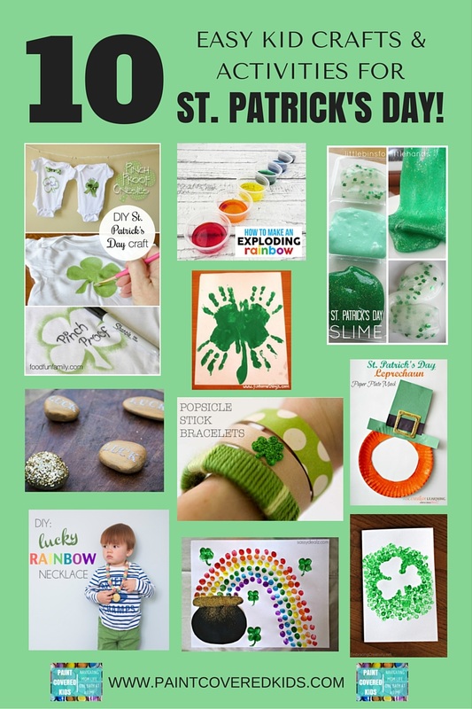 10 easy kid crafts and activities for St. Patrick's Day